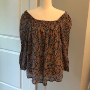 Chaps Peasant Top